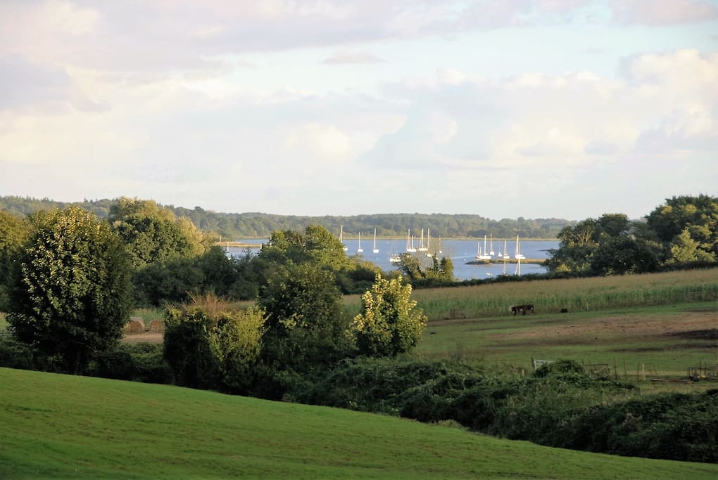 River Deben view from garden