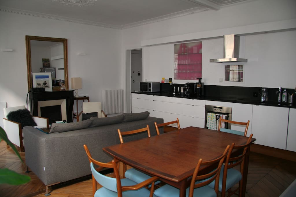 And a third view of the living room