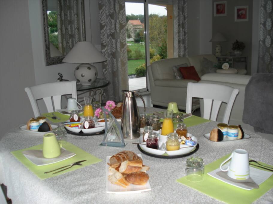 petit déjeuner intérieur
