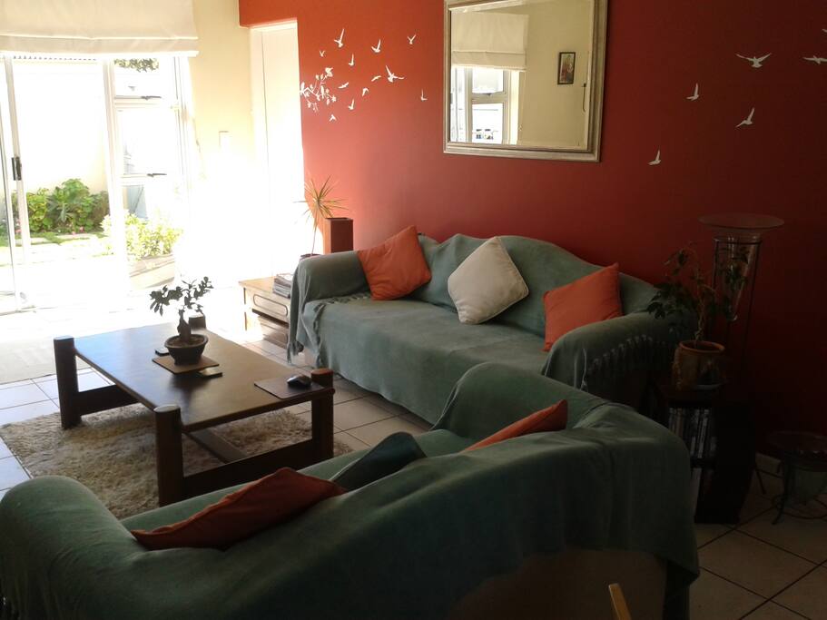 Lounge area, leading out to enclosed garden