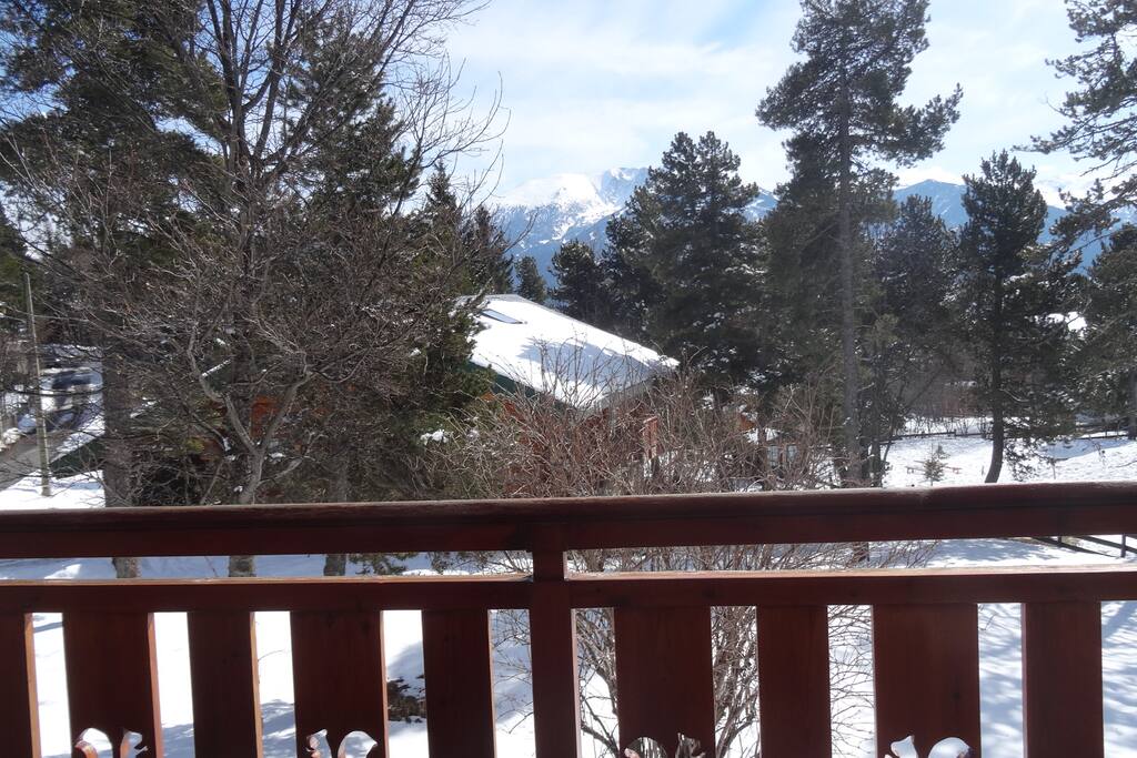 vue de la terrasse du 1er étage