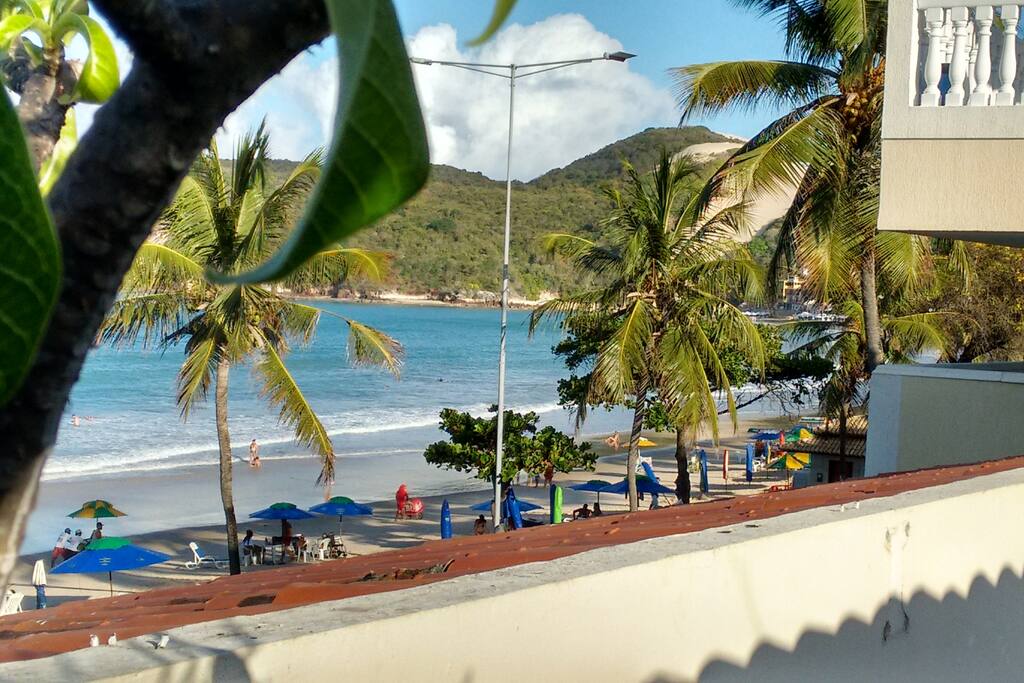 Varanda com vista maravilhosa