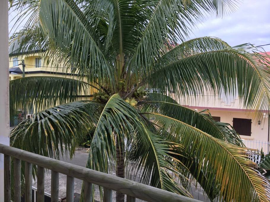 Balcon dans la chambre
