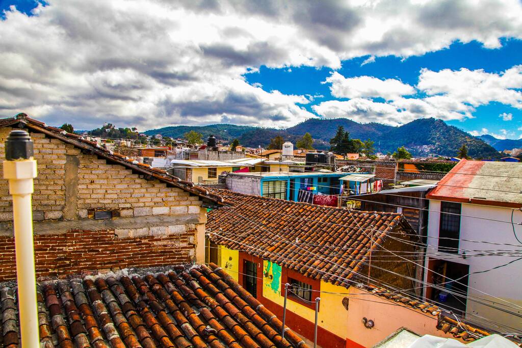 Vista panorámica de la ciudad, desde nuestra terraza