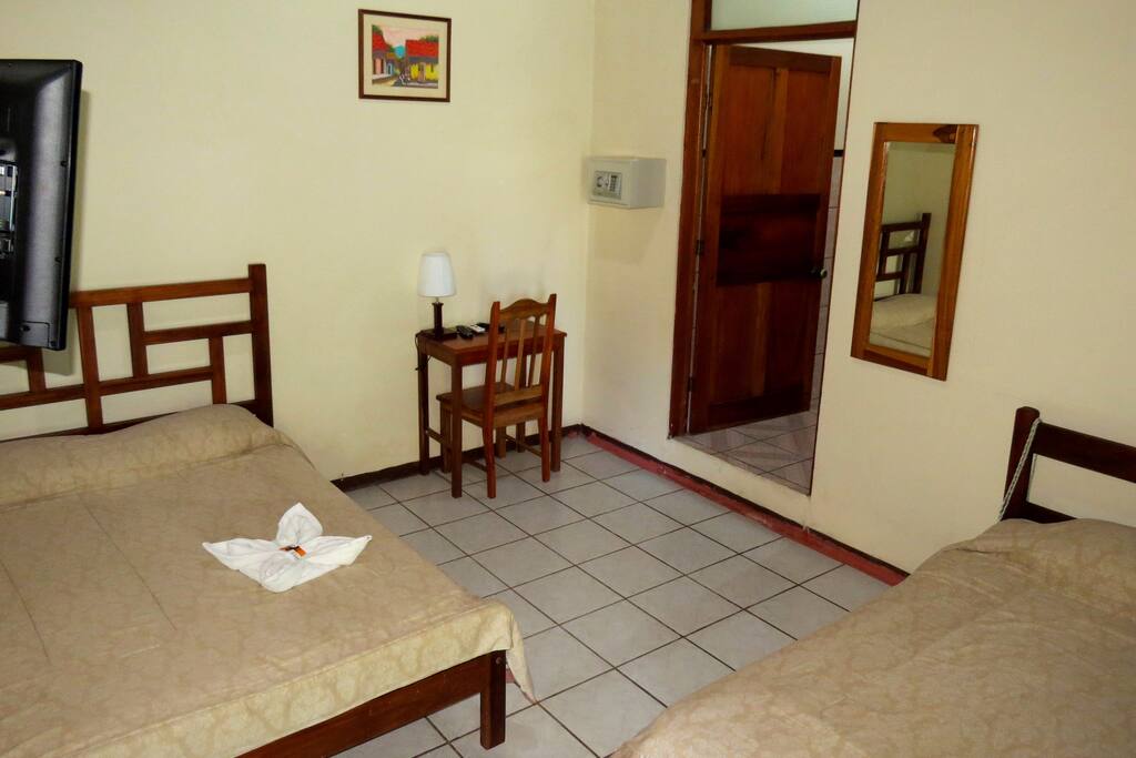 Interior de la habitación estándar