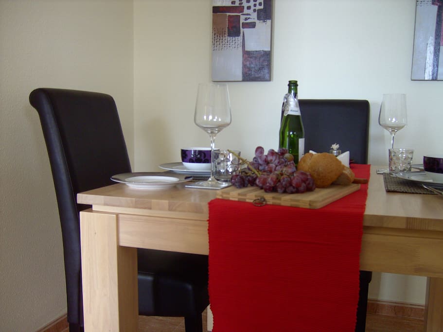 Dining area for four