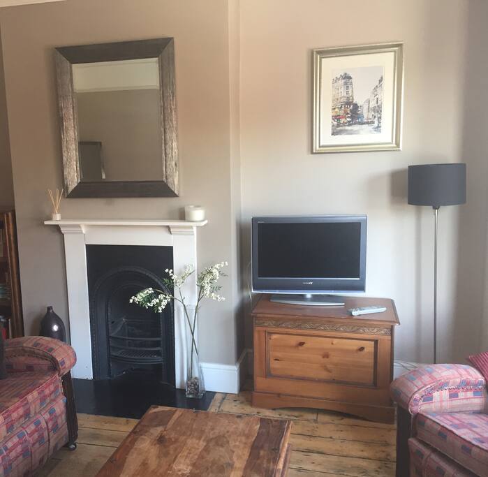 Relaxation area in bedroom