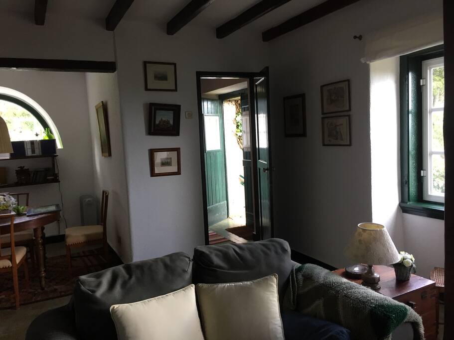 Main entrance and living room