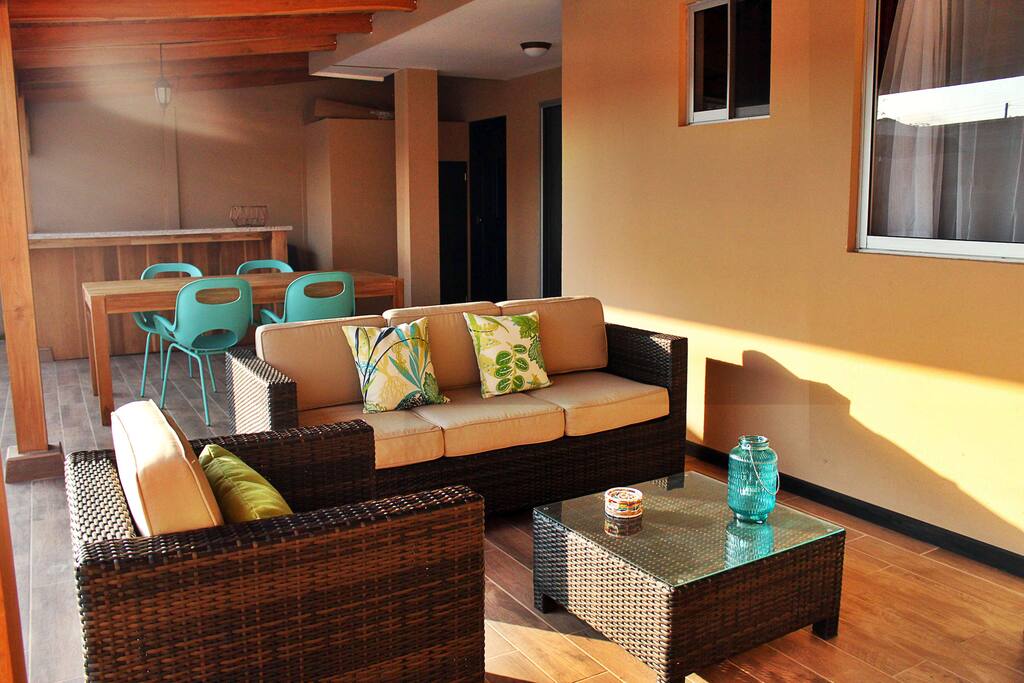 Great private terrace with BBQ!