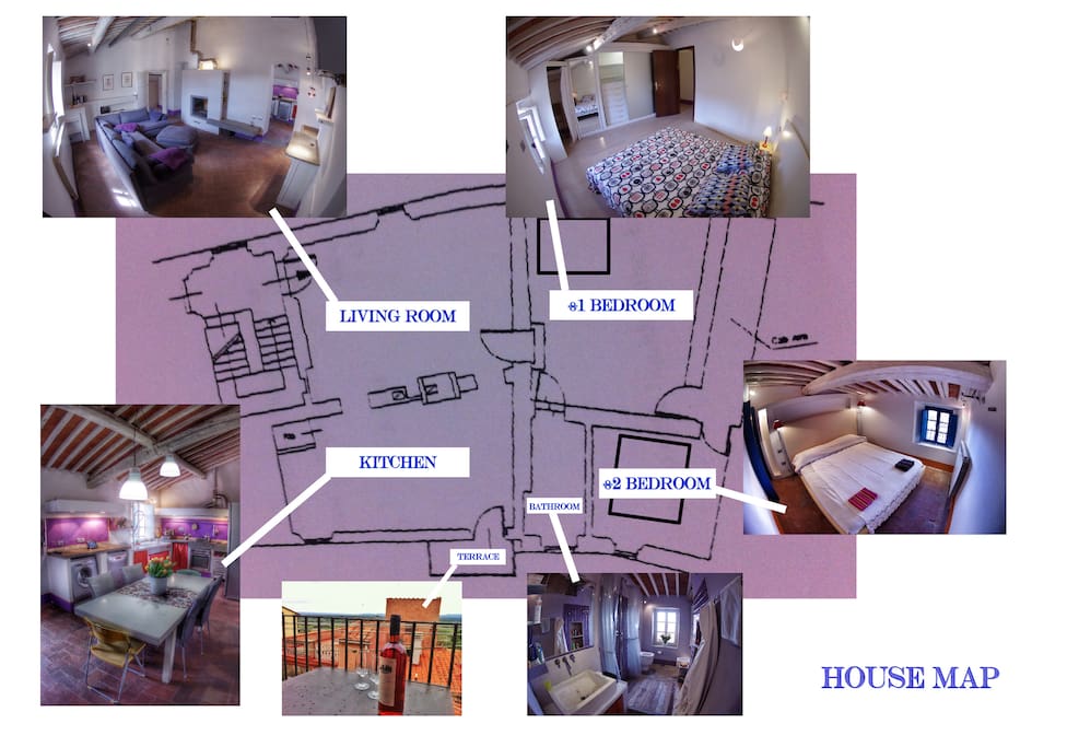 Mappa della casa - House map