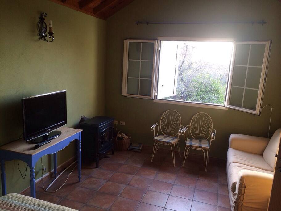 Wohnzimmer/schlafzimmer.