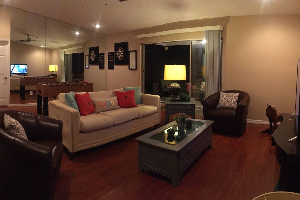 Spacious living area