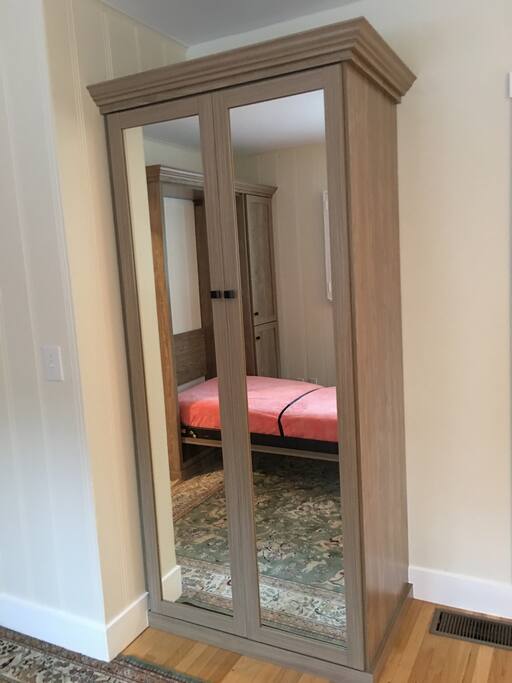 Bedroom storage space