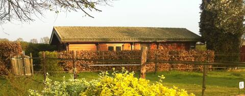 Wooden Chalet next to Nature Reserve