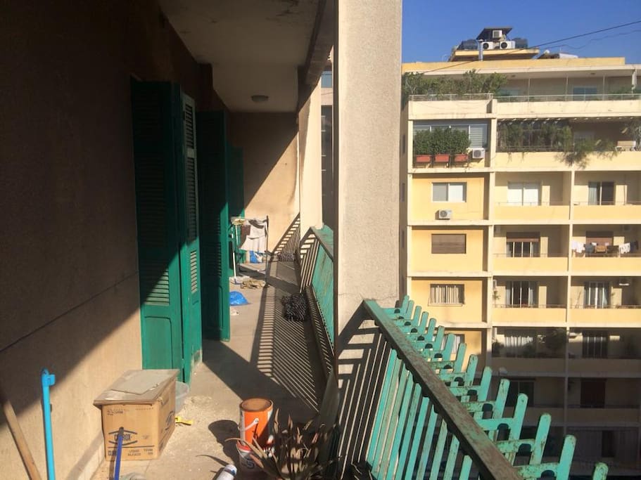 Huge balcony