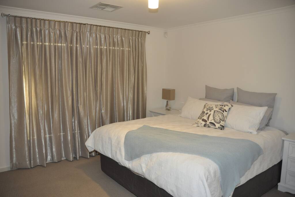 Master bedroom with King sized Bed