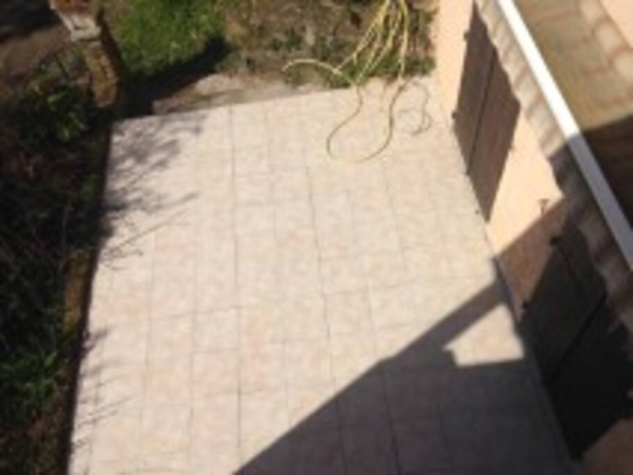 Belle terrasse ombragé