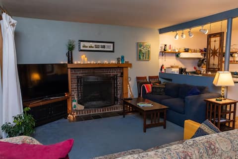 Woodsy hideaway apartment