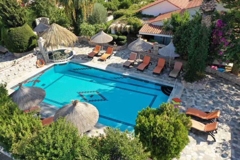 aerial pool