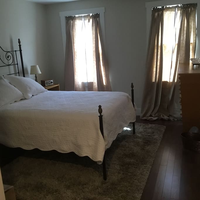 Main floor master, full bed ensuite