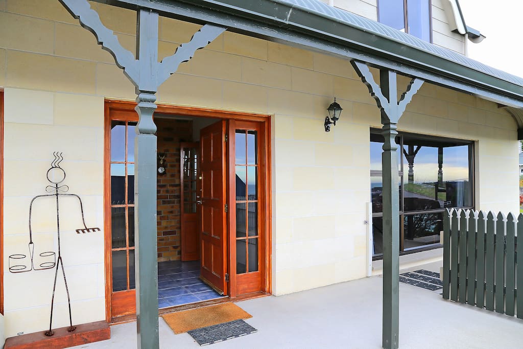 Front Entrance with Carmen's Folly