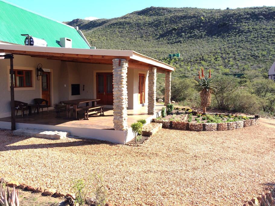 Patio with Build in Braai/Barbeque