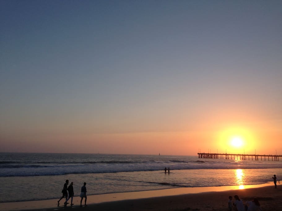 Steps away from the best beach in LA!