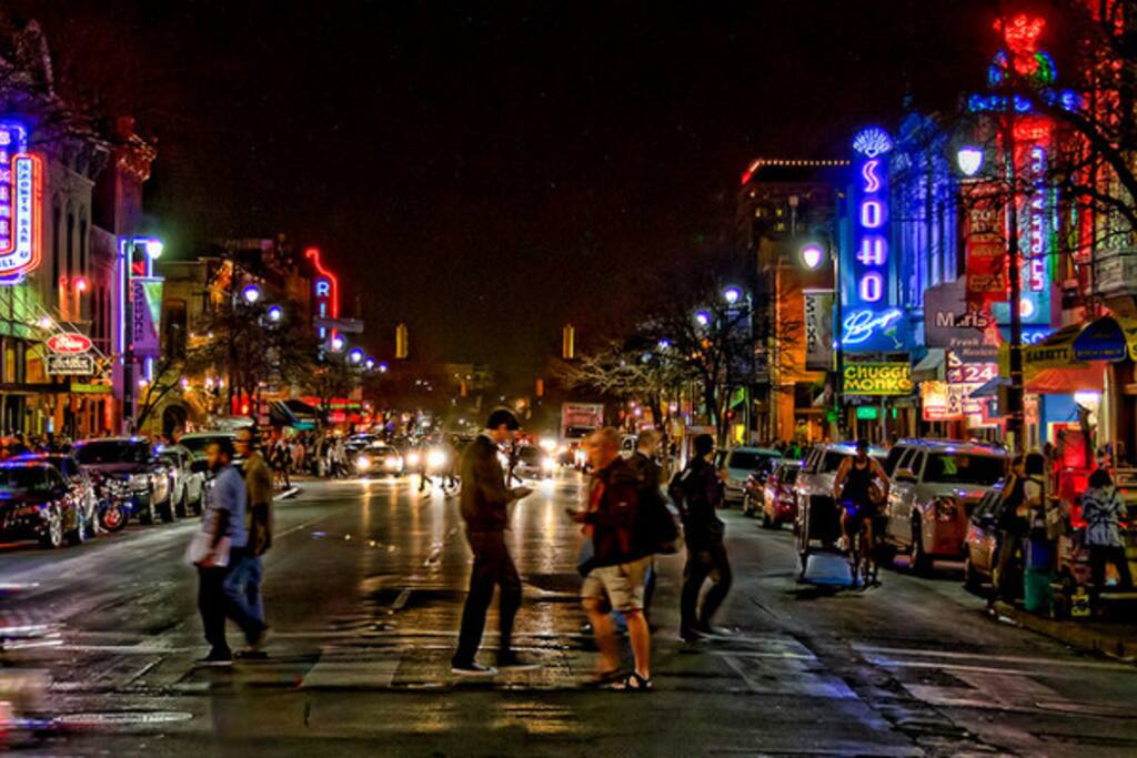 Enjoy a night out downtown!