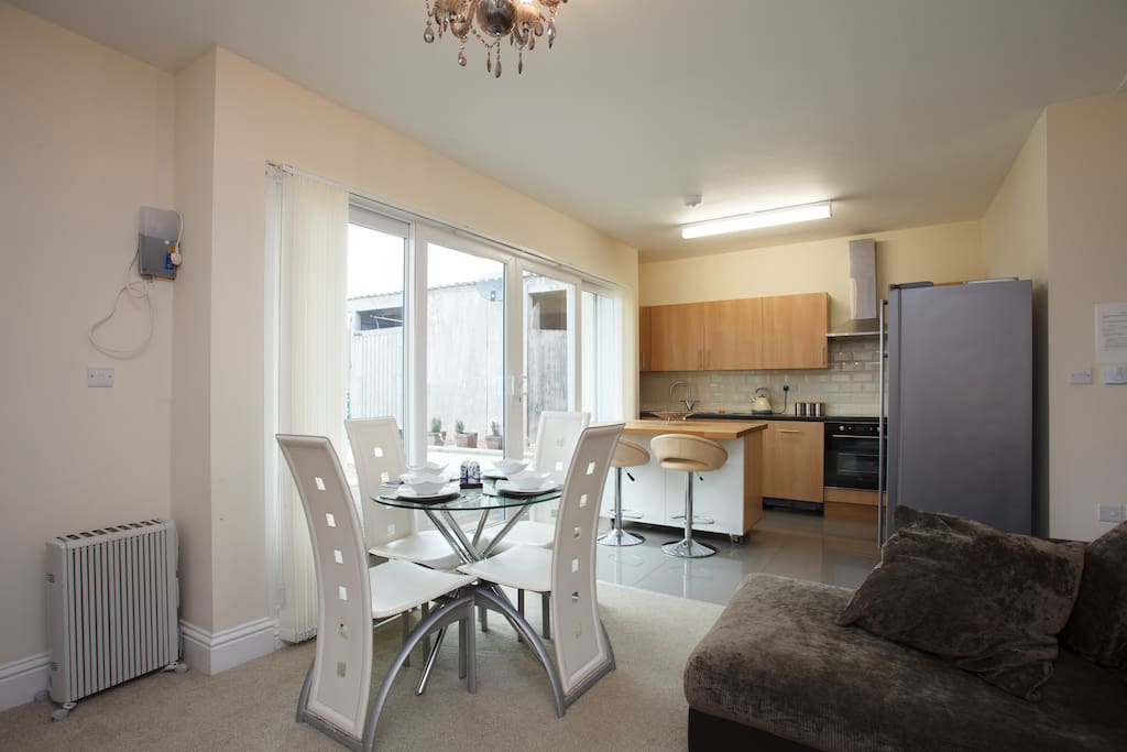 Open plan living space