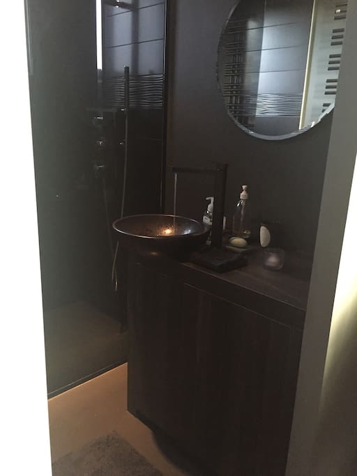 Salle d'eau douche italienne