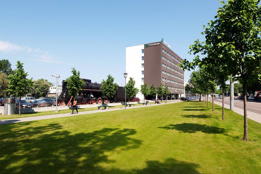 Hotel building outside