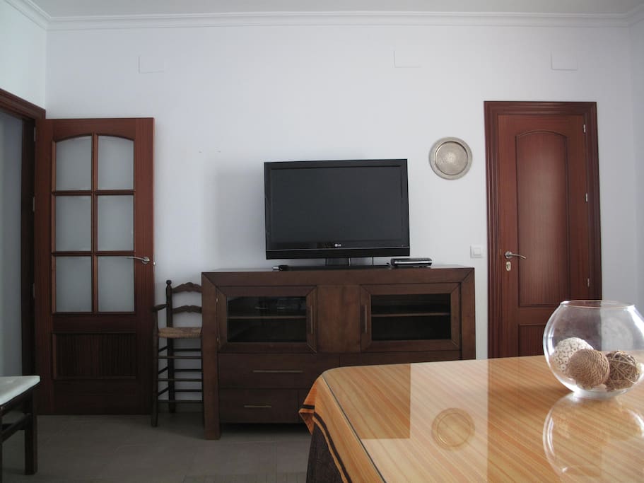 Salón. TV y DVD