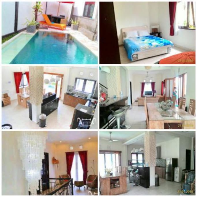 For rent ; < Available Nov 3 , 2016 >
monthly 18 mill ( 1,300 $ ) > Electricity Excluded
yearly 180 mill ( 13,000 $ )
just 10 minute to berawa beach , seminyak , SEMER , BUMBAK , BATU BELIG
4 BR with pool , wifi , kitchen , living room , TV cable , AC , 2 storey , good maintenance villa , 3 x cleaning HK ,
laid on canggu , only 3 minute from PEPITO CANGGU / BALI BUDHA ,
Good live in bali
interested just contact me ; WA +62 87 861 661 428
Google maps ; -8.646414, 115.165382