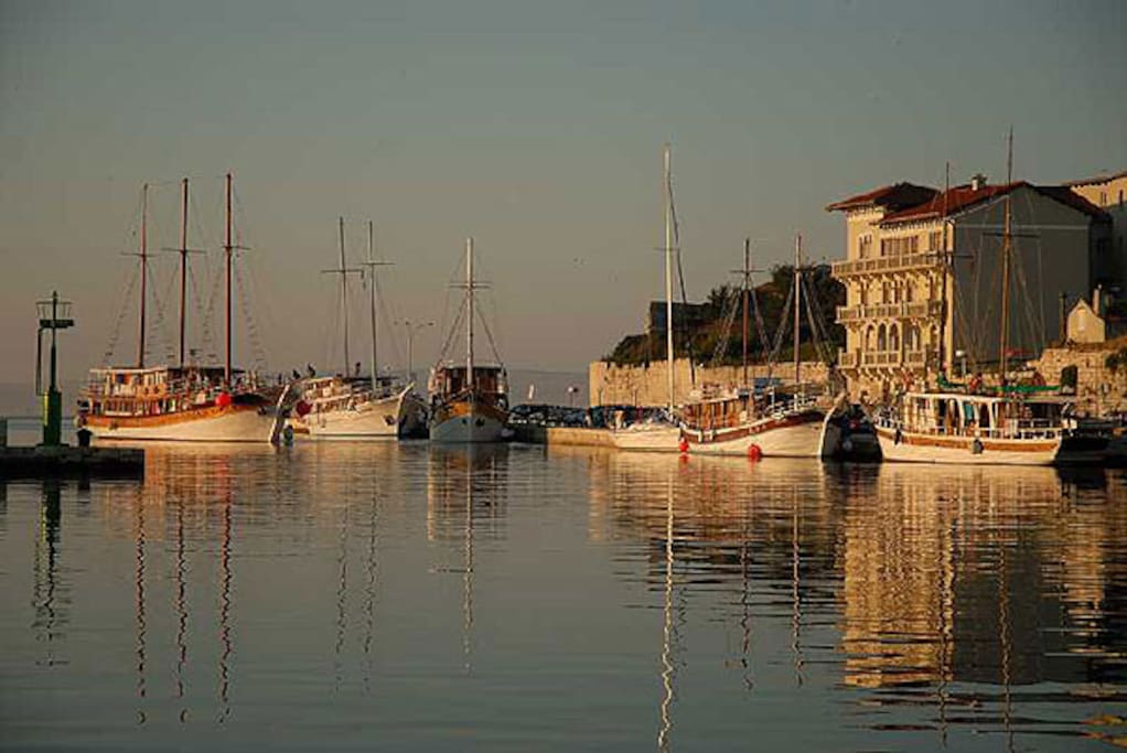 Rab in early morning