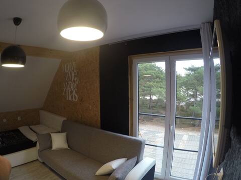 Popular Airbnb listing: P22| Guesthouse among dunes. Natura 2000. Unusual. in Hel