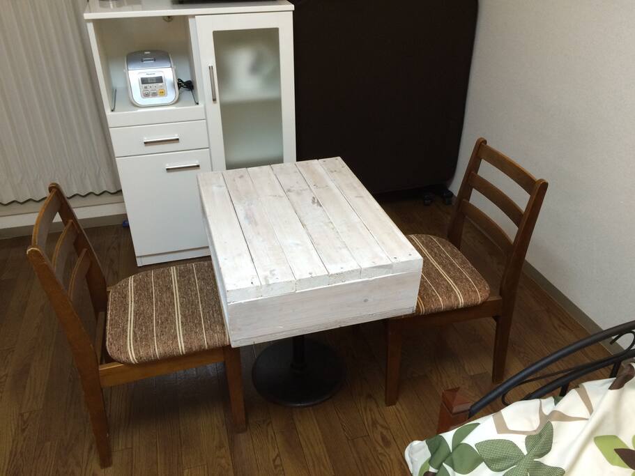 ダイニングコーナーもあります