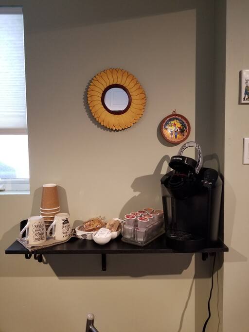 Complete coffee stations
Keurig coffee machine