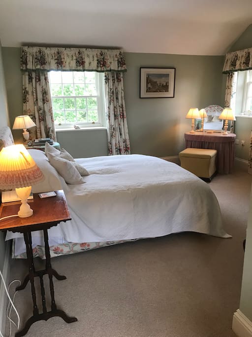 South facing double room