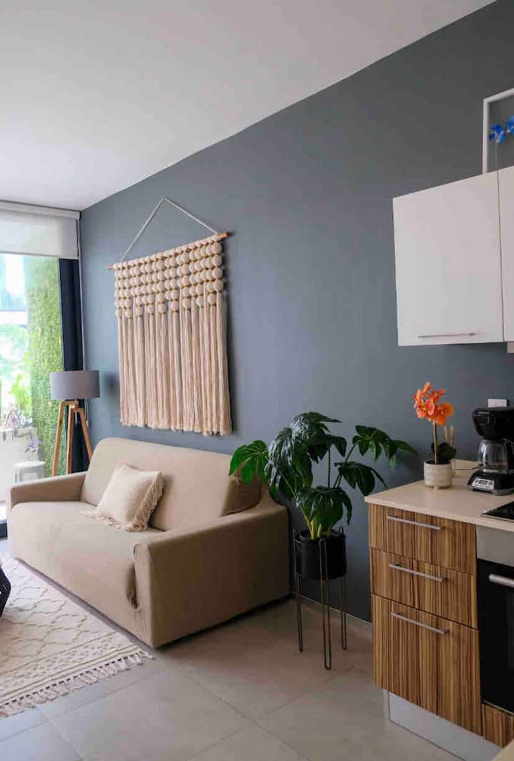 Boho Luxury 1br With Jungle View (Downtown) - Playa del Carmen