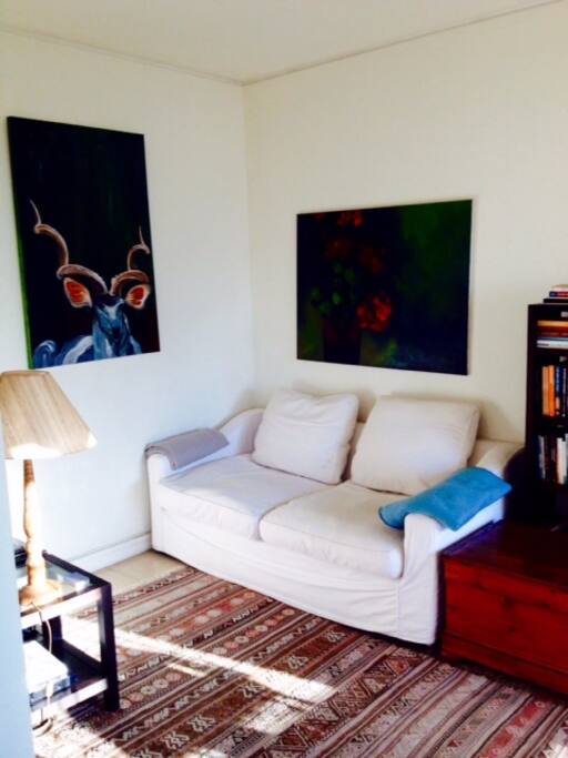 Living room TV corner