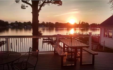 Family-style, waterfront home on Middle River