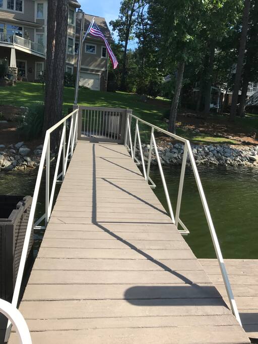 View Toward Home From Dock