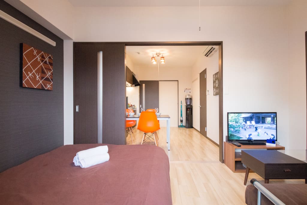 Modern style living/bed room