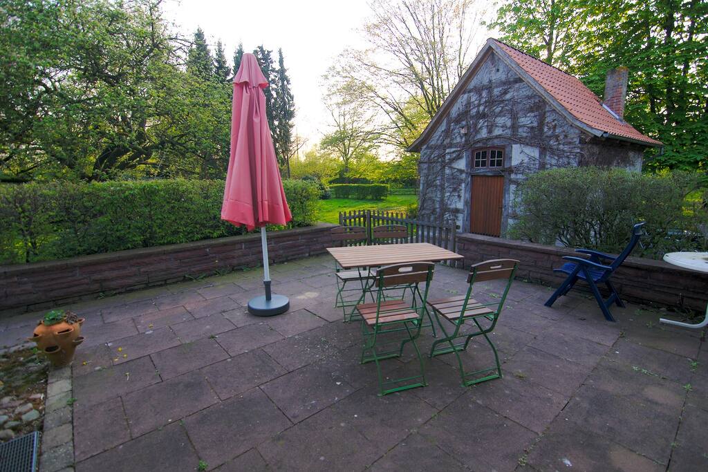 Terrace accessible from living room