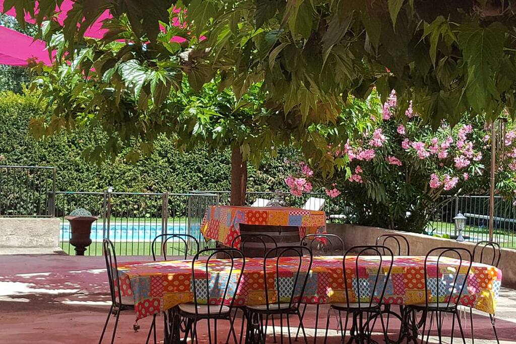 terrasse ombragée