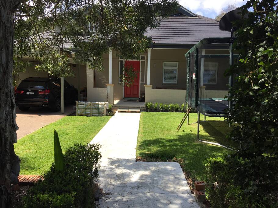 Front of our house..