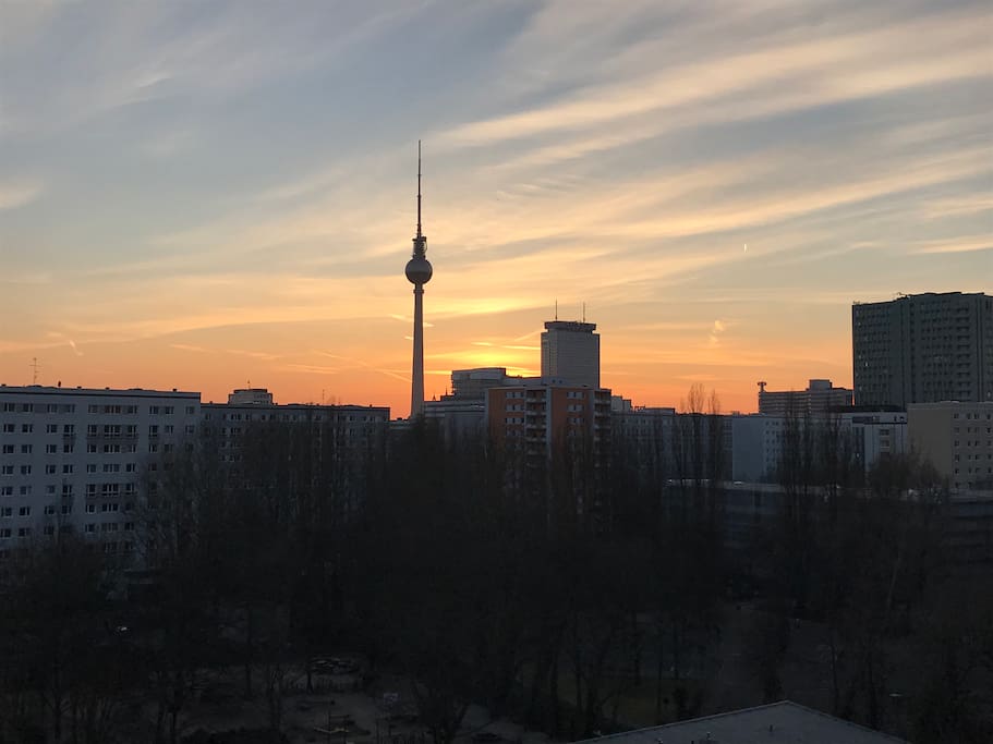 Blick aus dem Wohnzimmer / View from livingroom