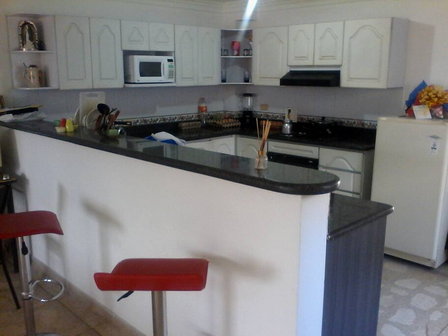 Cocina Amplia y dotada