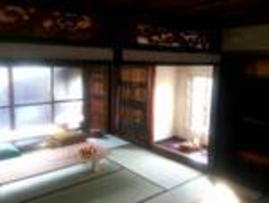 12畳の寝室