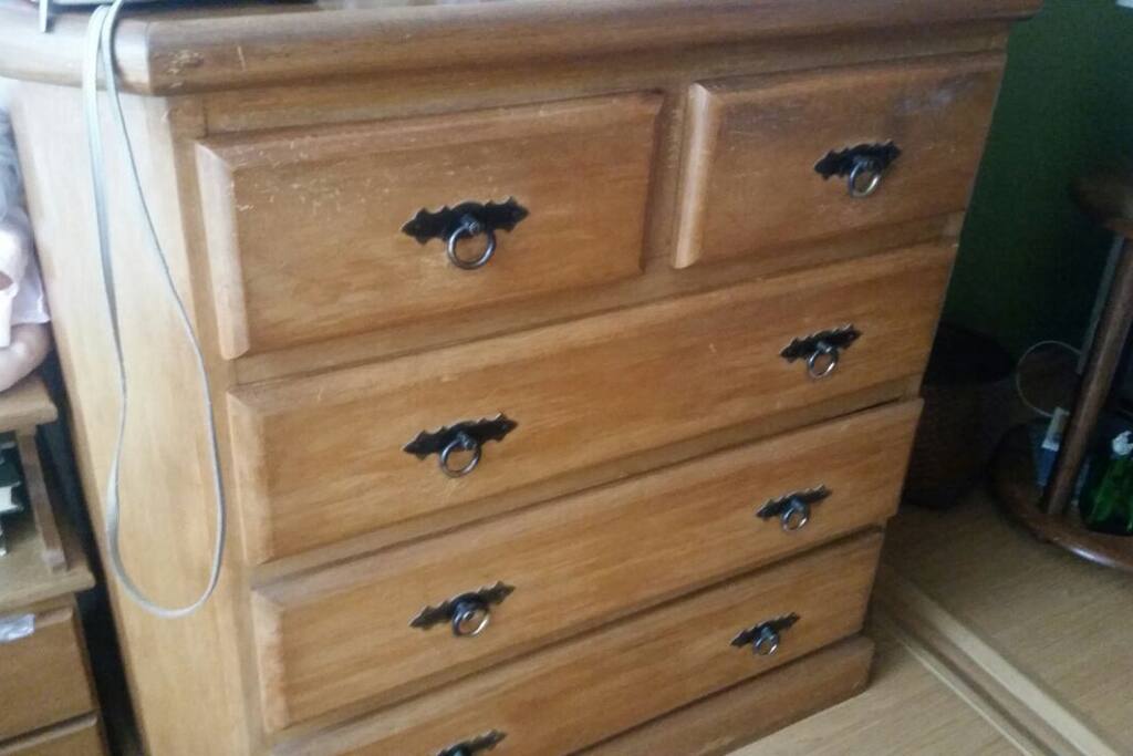 Cômoda do quarto